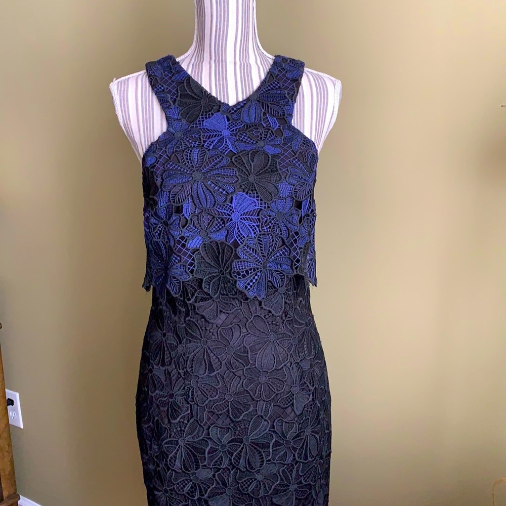 Trina Turk lace cocktail dress